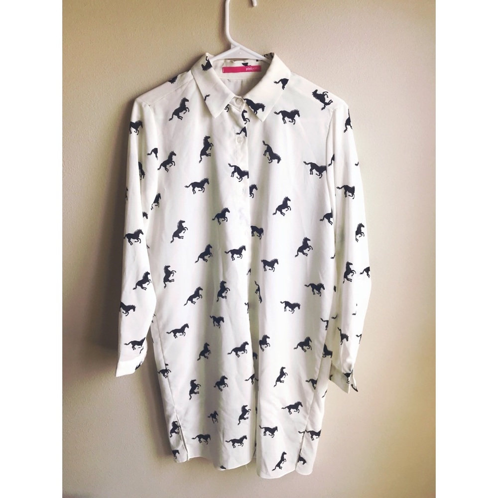 Pony dress/shirtdress